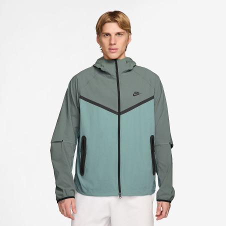 Veste survêtement Nike tech Woven bleu
