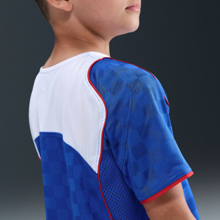 Maillot junior Nike T90 bleu blanc