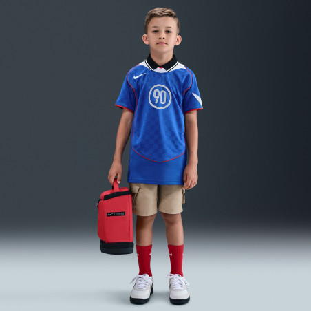 Maillot junior Nike T90 bleu blanc