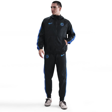 Ensemble survêtement Inter Milan woven noir bleu