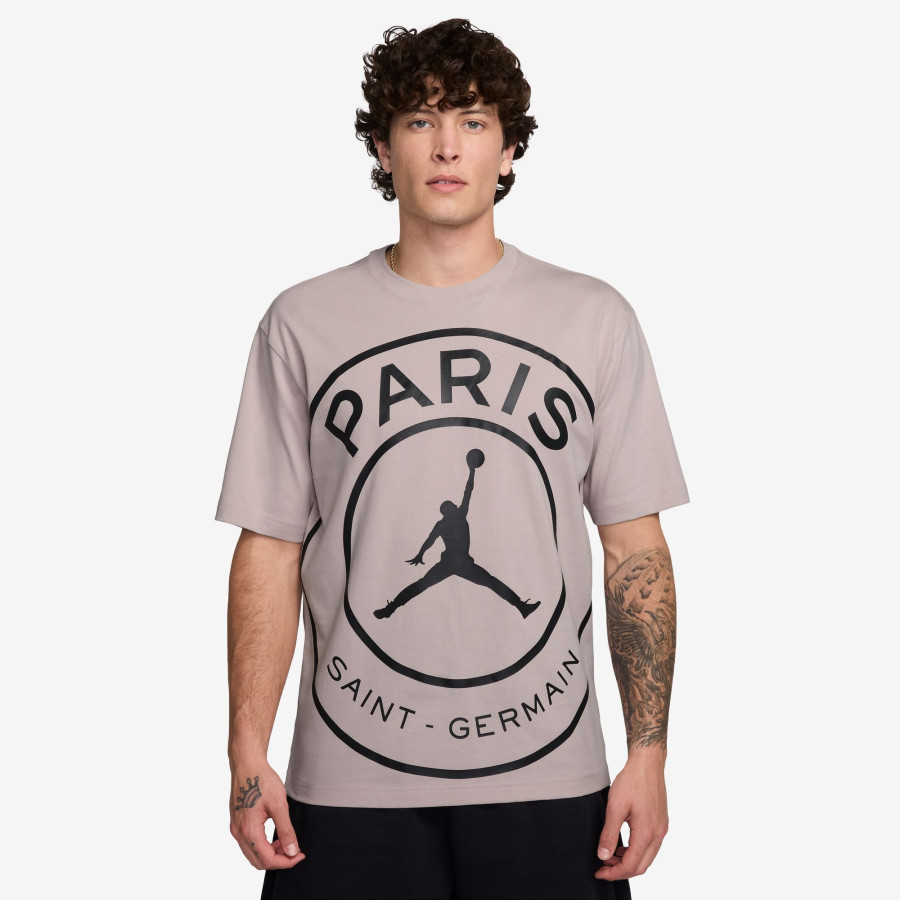 T-shirt PSG x Jordan beige noir