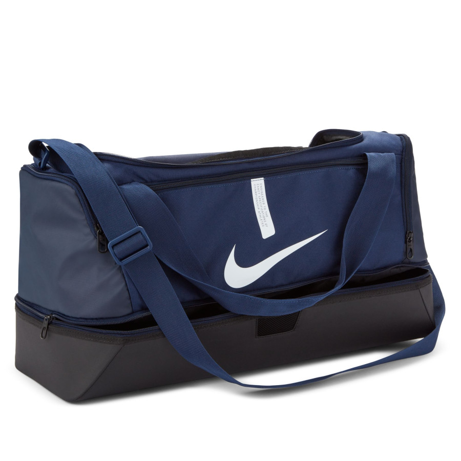 Sac de sport Nike Academy Hardcase bleu noir Sac de sport Nike Academy Hardcase bleu noir