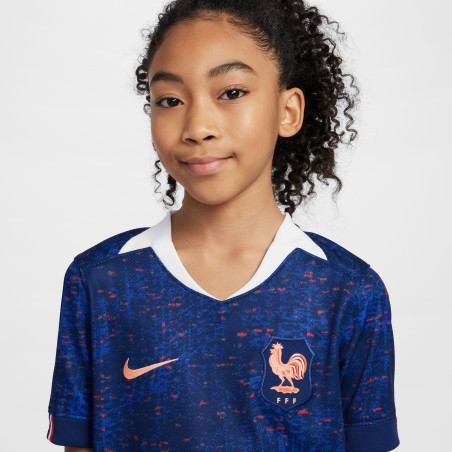 Maillot junior Femme Equipe de France domicile 2025