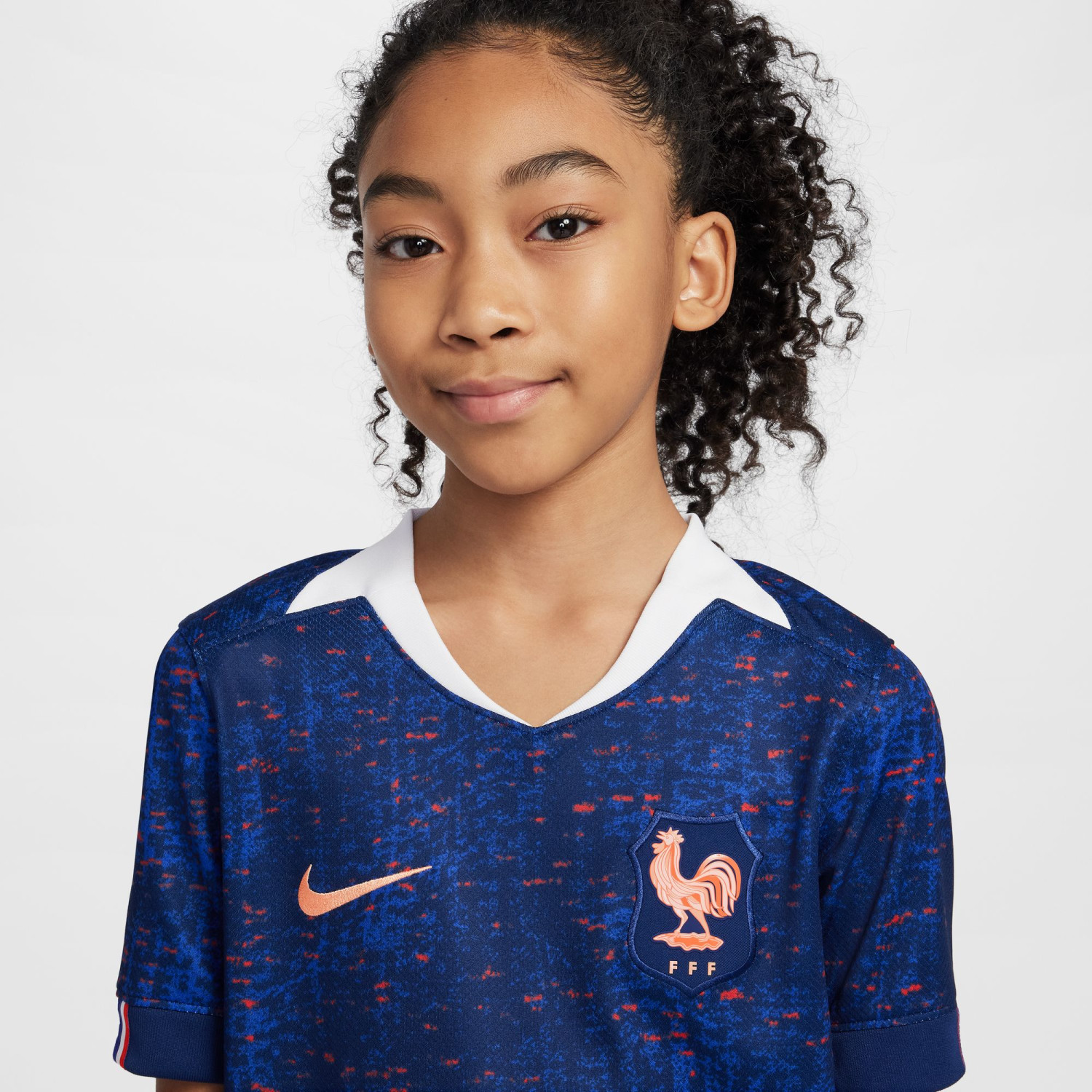 Maillot Equipe T Shirt Foot Femme France Maillot Fff FloquÃ