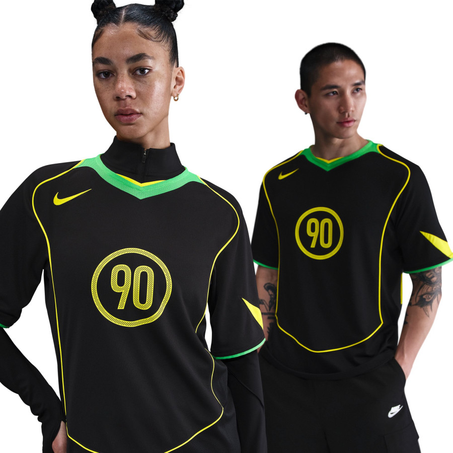 Maillot Nike T90 noir jaune