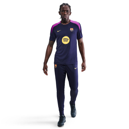 Pantalon survêtement FC Barcelone Strike bleu