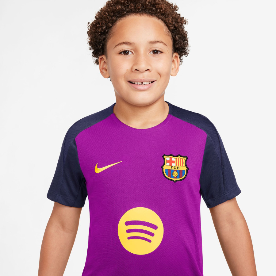 Maillot entraînement junior FC Barcelone Strike violet