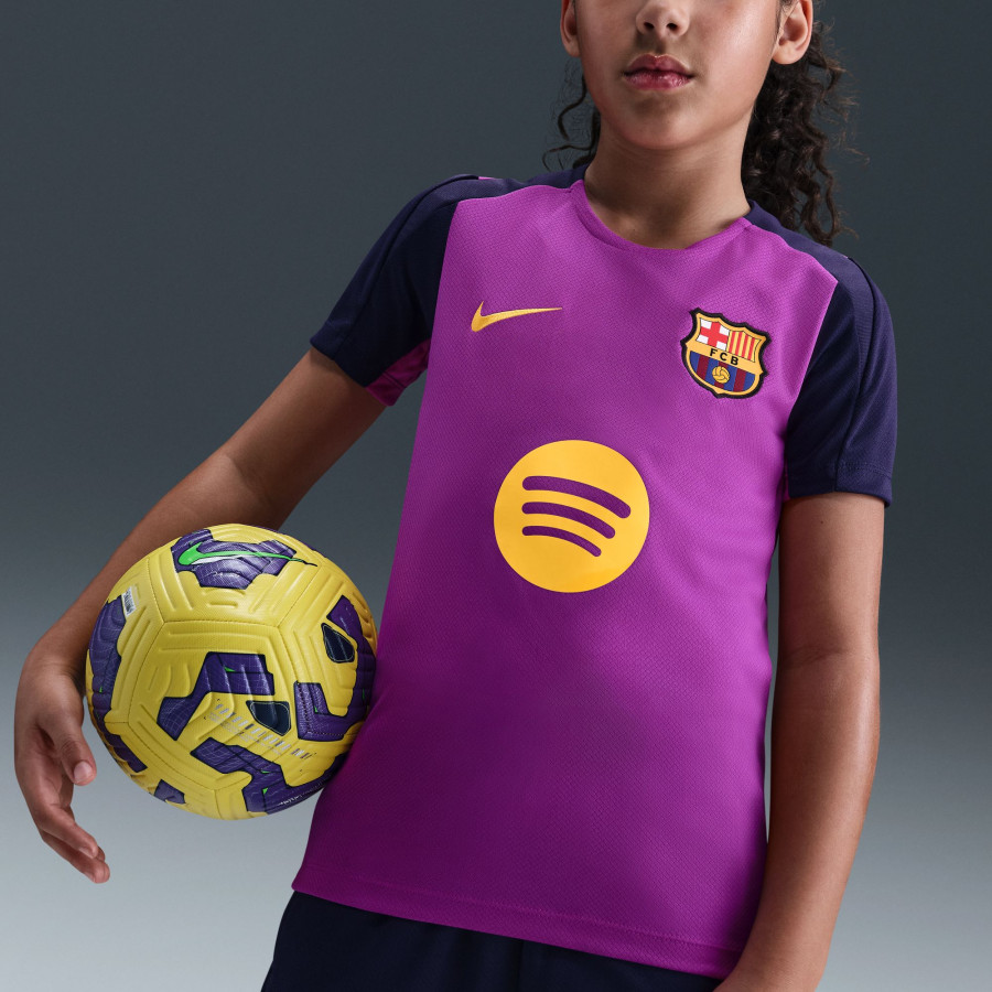 Maillot entraînement junior FC Barcelone Strike violet