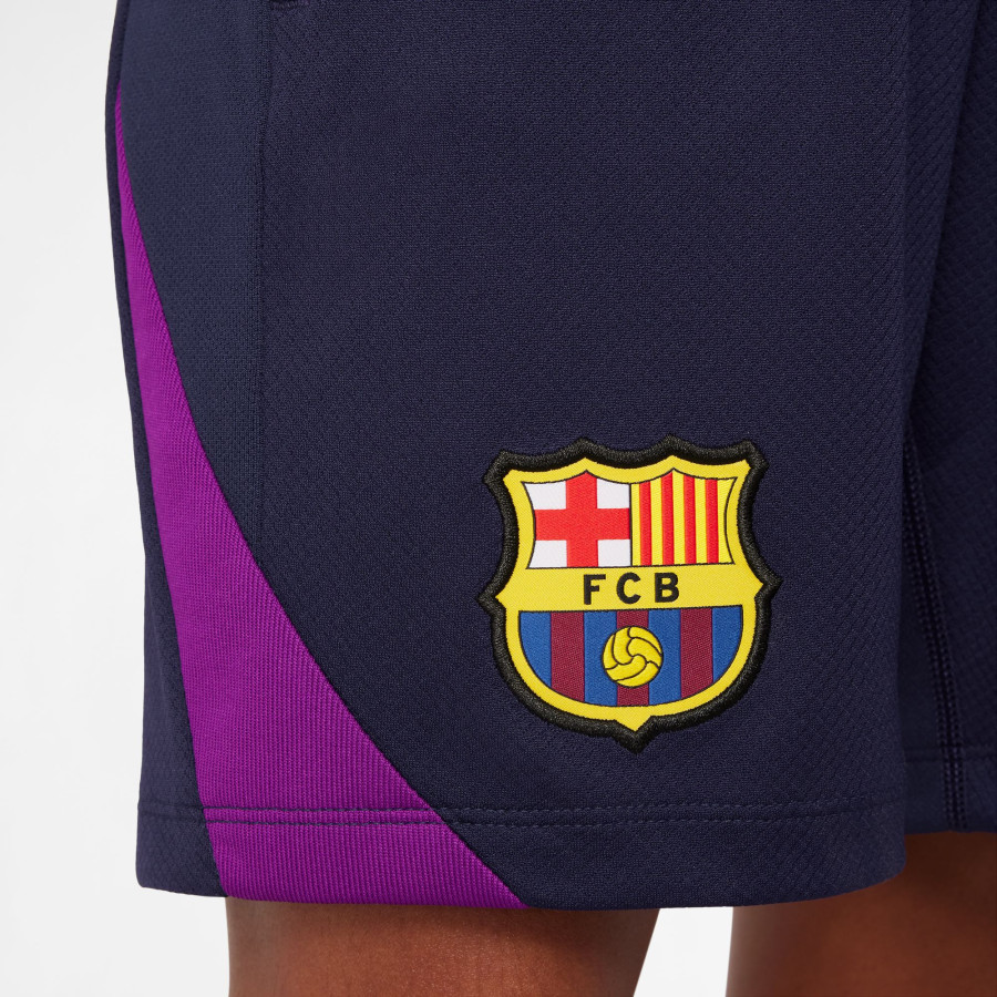 Short entraînement junior FC Barcelone Strike bleu