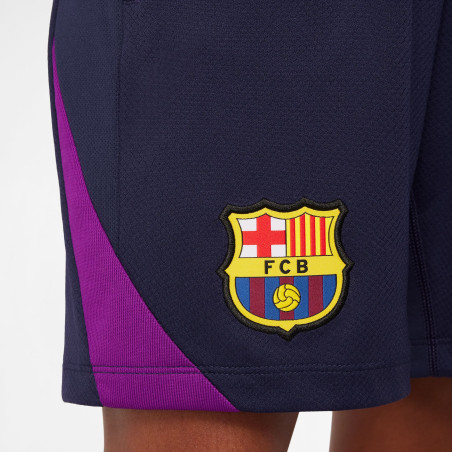 Short entraînement junior FC Barcelone Strike bleu