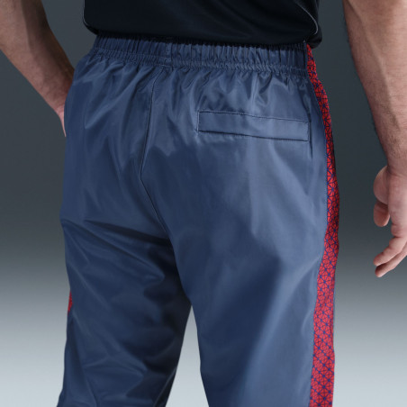Ensemble survêtement PSG woven bleu rouge