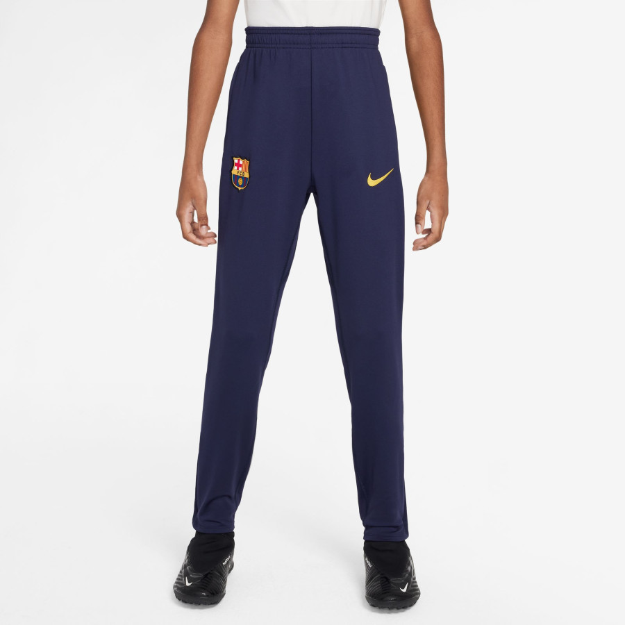 Pantalon survêtement junior FC Barcelone Strike bleu