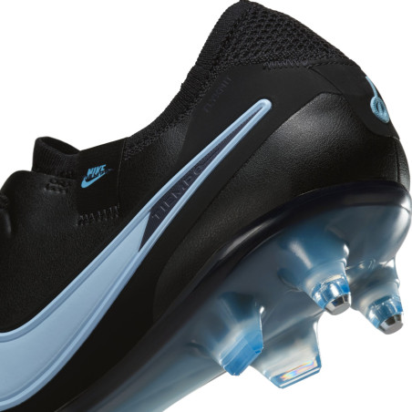 Nike Tiempo Legend 10 Elite SG-Pro Anti-Clog noir bleu