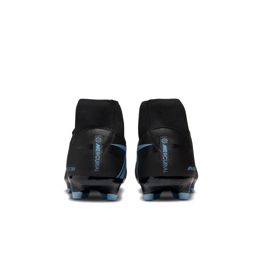 Nike Air Zoom Mercurial Superfly 10 Academy FG/MG noir bleu