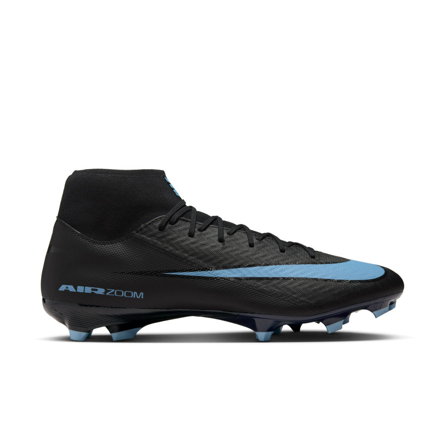 Nike Air Zoom Mercurial Superfly 10 Academy FG/MG noir bleu