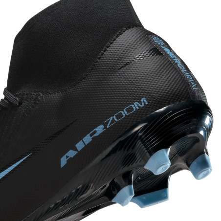 Nike Air Zoom Mercurial Superfly 10 Academy FG/MG noir bleu