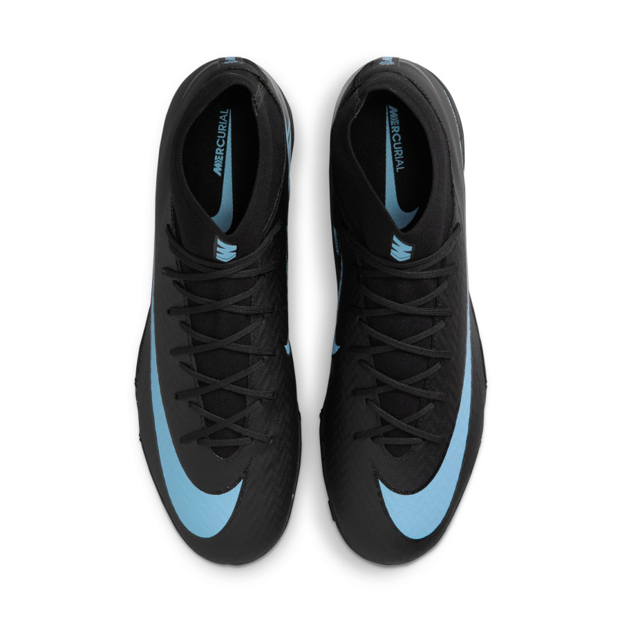 Nike Air Zoom Mercurial Superfly 10 Academy Turf noir bleu