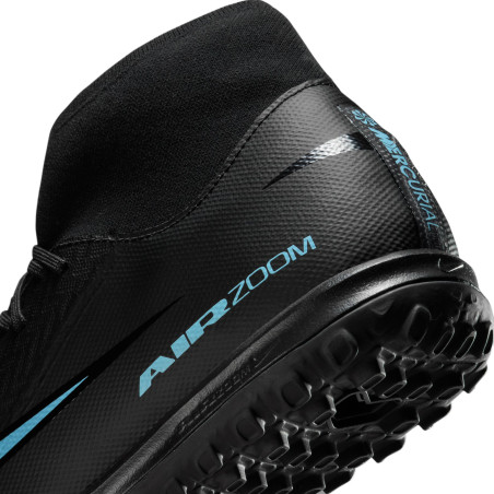 Nike Air Zoom Mercurial Superfly 10 Academy Turf noir bleu