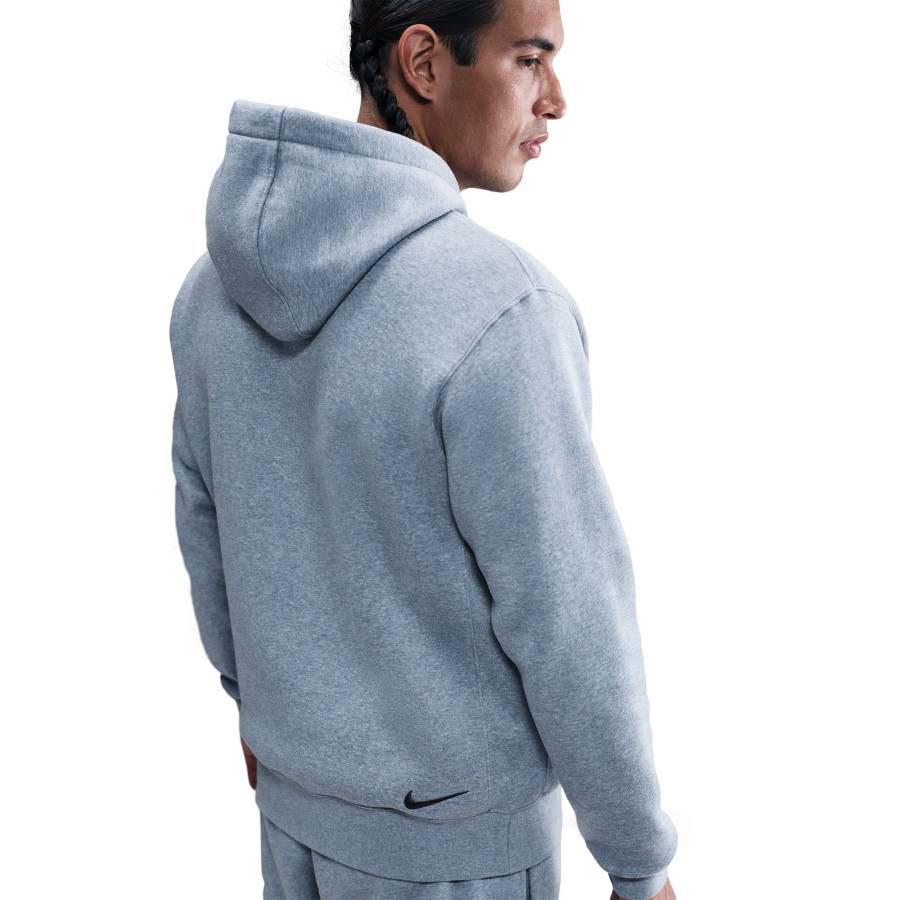 Sweat à capuche PSG gris