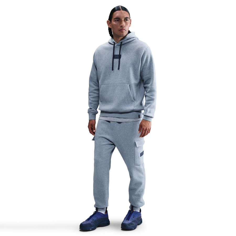 Pantalon survêtement PSG molleton gris