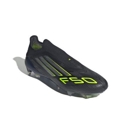 adidas F50 Elite LaceLess FG noir jaune