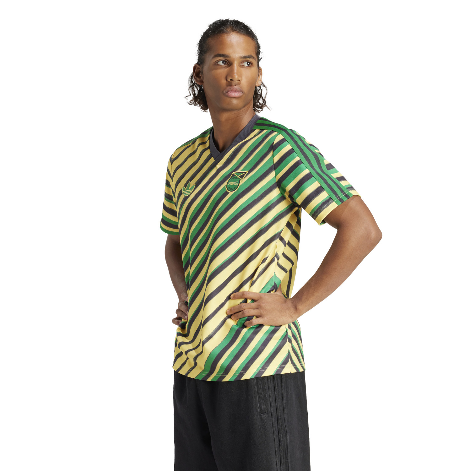 Maillot De Foot Jamaïque Jaune - Taille XL, Occasion, Unisexe Enfant