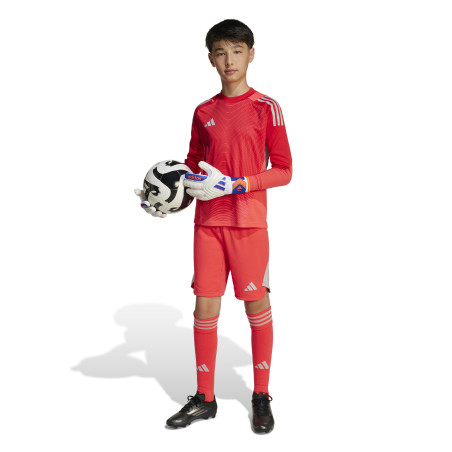 Short gardien junior adidas Tiro 25 rouge