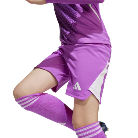 Short gardien junior adidas Tiro 25 violet