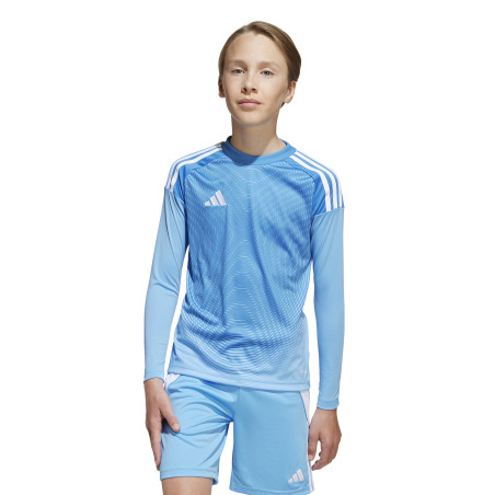 Maillot gardien junior adidas Tiro 25 bleu