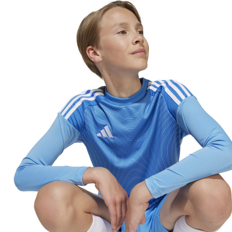 Maillot gardien junior adidas Tiro 25 bleu