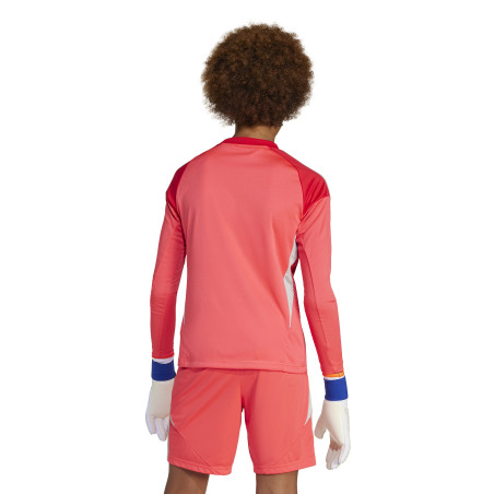 Maillot gardien junior adidas Tiro 25 rouge