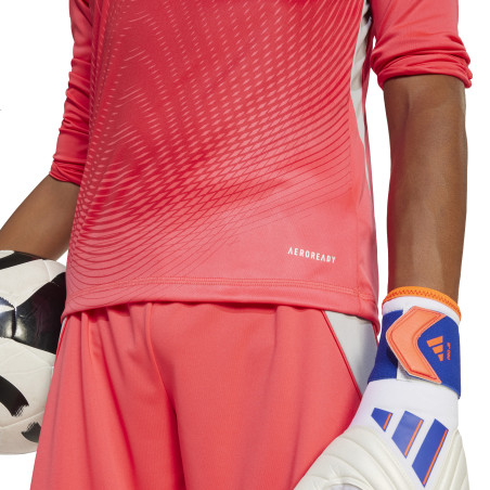 Maillot gardien junior adidas Tiro 25 rouge