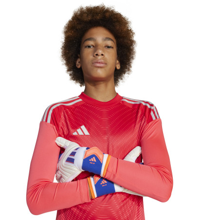 Maillot gardien junior adidas Tiro 25 rouge