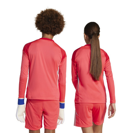 Maillot gardien junior adidas Tiro 25 rouge