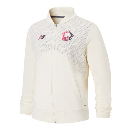 Veste survêtement LOSC blanc