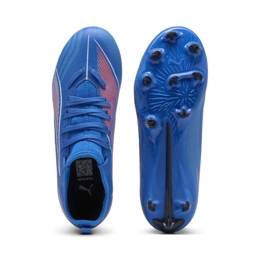 Puma Ultra 6 Match junior FG/AG bleu