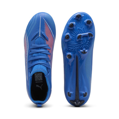 Puma Ultra 6 Match junior FG/AG bleu
