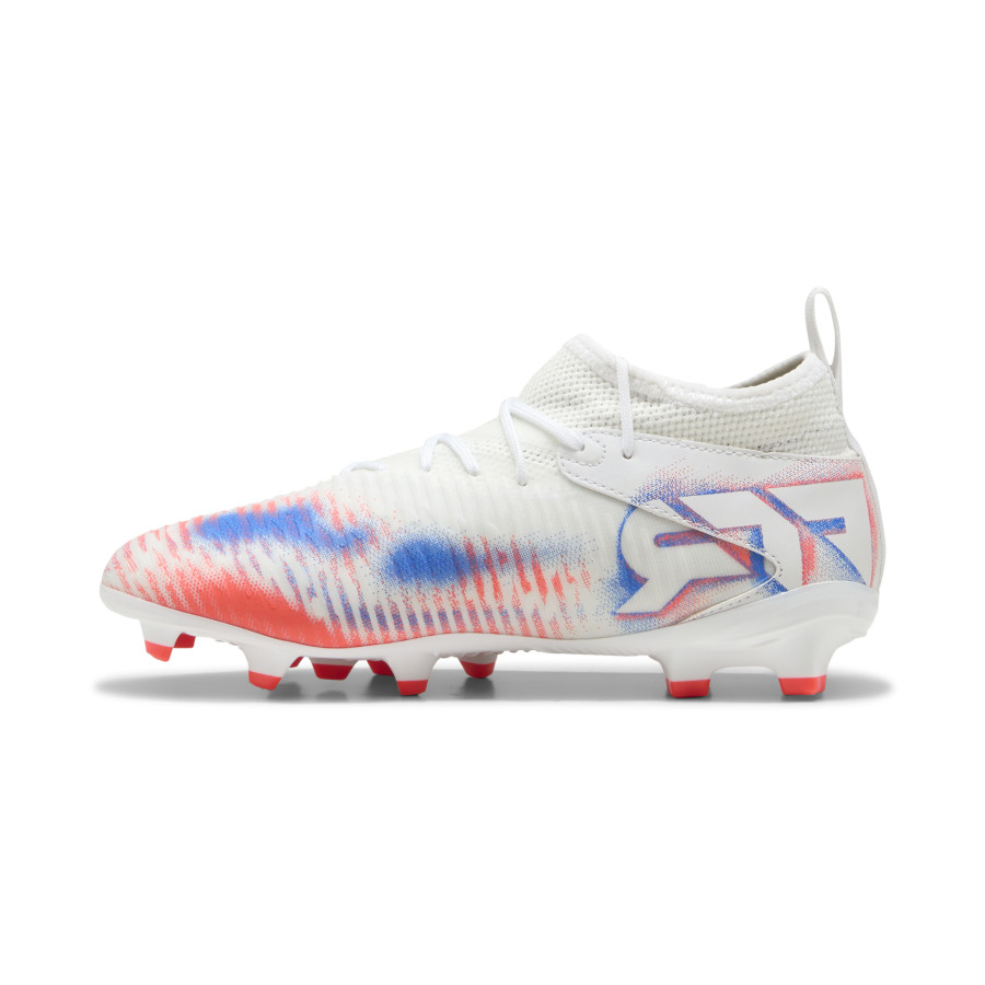 Puma Future 8 Match junior FG/AG blanc orange
