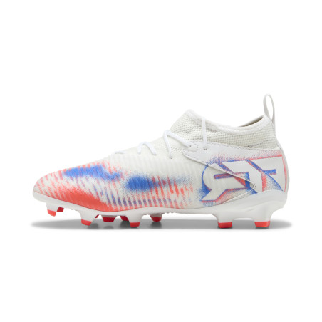 Puma Future 8 Match junior FG/AG blanc orange