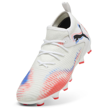 Puma Future 8 Match junior FG/AG blanc orange