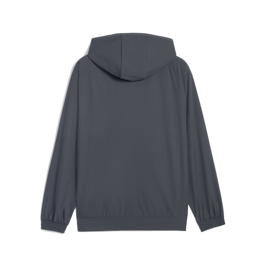 Veste survêtement à capuche Manchester City PUMATECH Woven gris jaune