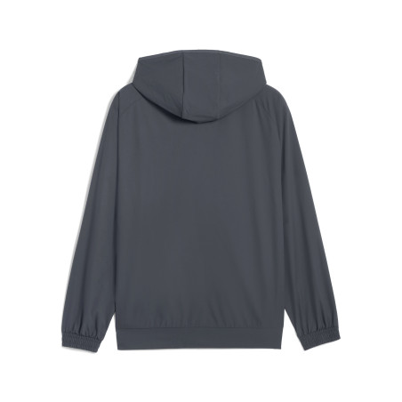 Veste survêtement à capuche Manchester City PUMATECH Woven gris jaune