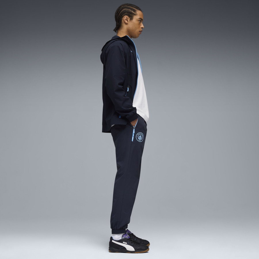 Pantalon survêtement Manchester City PUMATECH Woven bleu