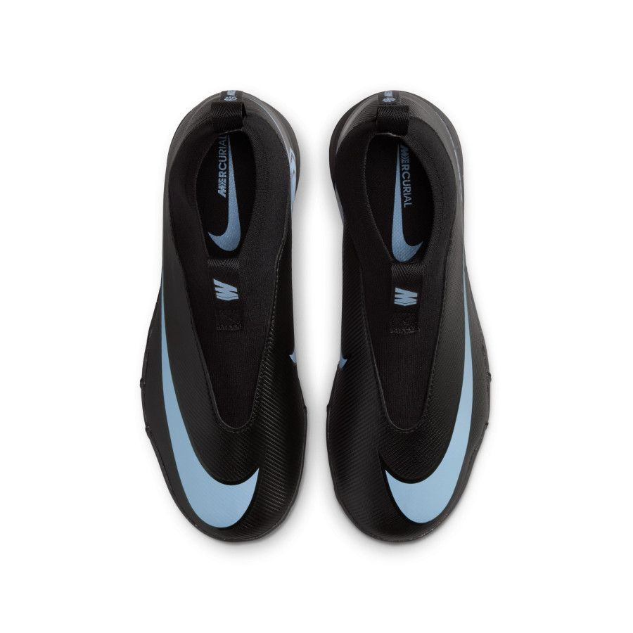 Nike Air Zoom Mercurial Superfly 10 Academy junior Turf noir bleu