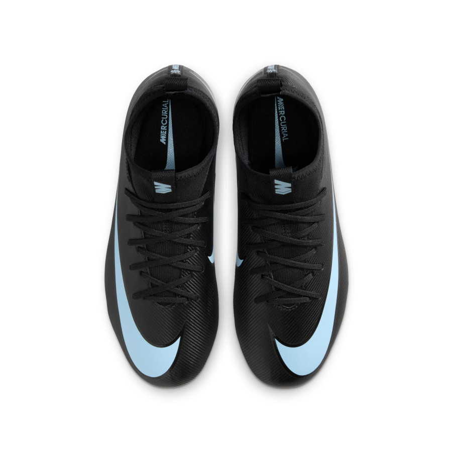 Nike Air Zoom Mercurial Vapor 16 Academy junior FG/MG noir bleu