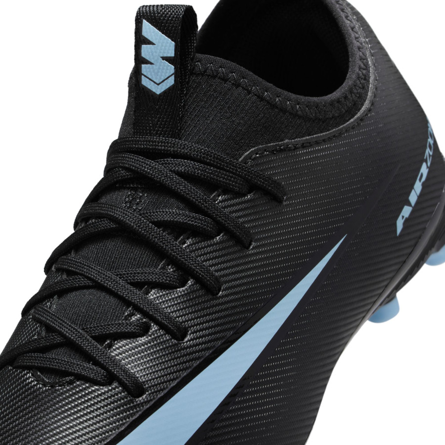 Nike Air Zoom Mercurial Vapor 16 Academy junior FG/MG noir bleu