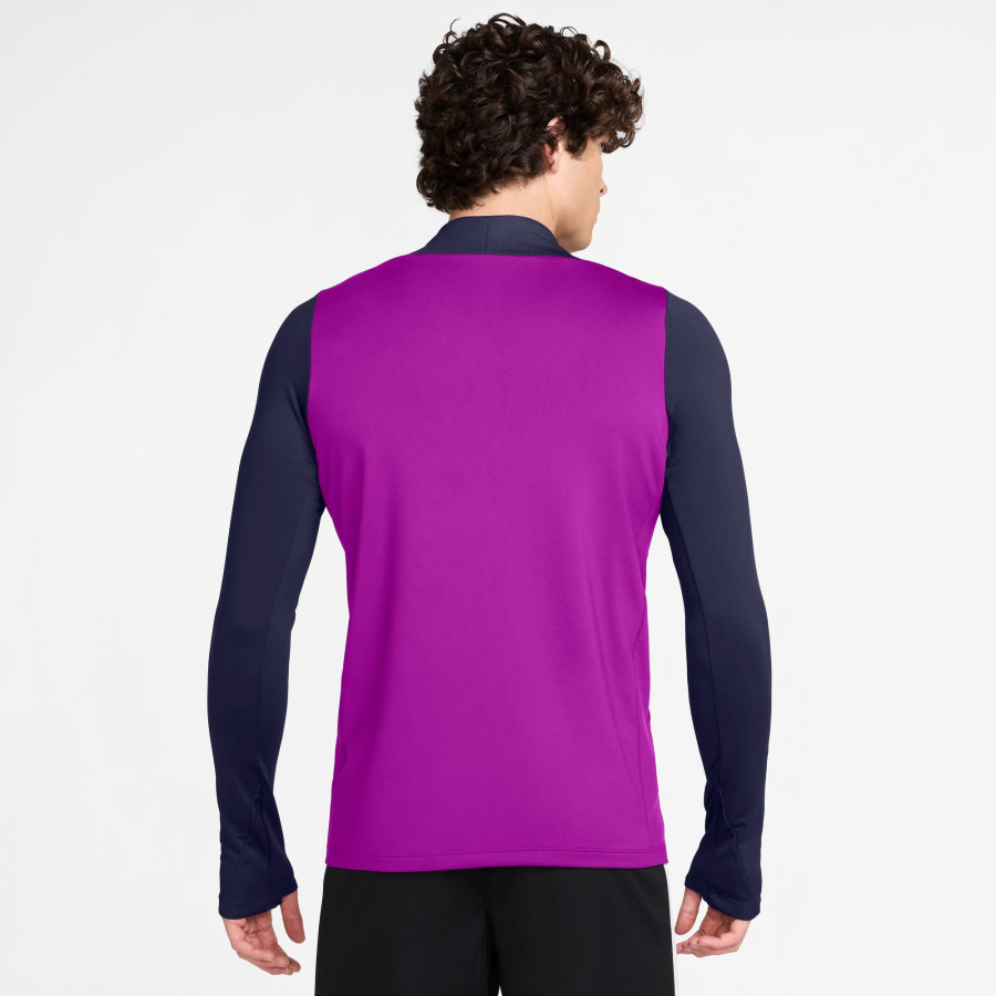 Sweat zippé FC Barcelone Strike violet