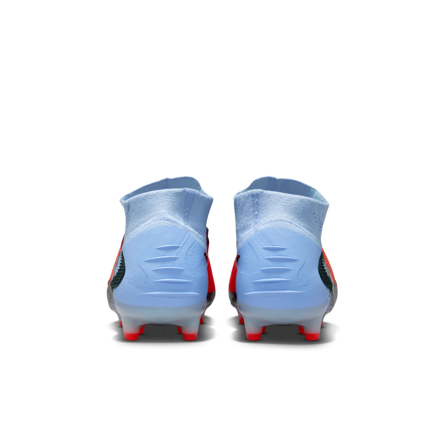 Nike Phantom 6 montante Elite AG-Pro gris rouge