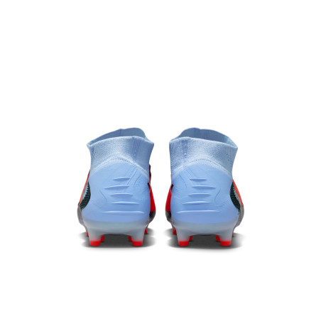 Nike Phantom 6 montante Elite AG-Pro gris rouge