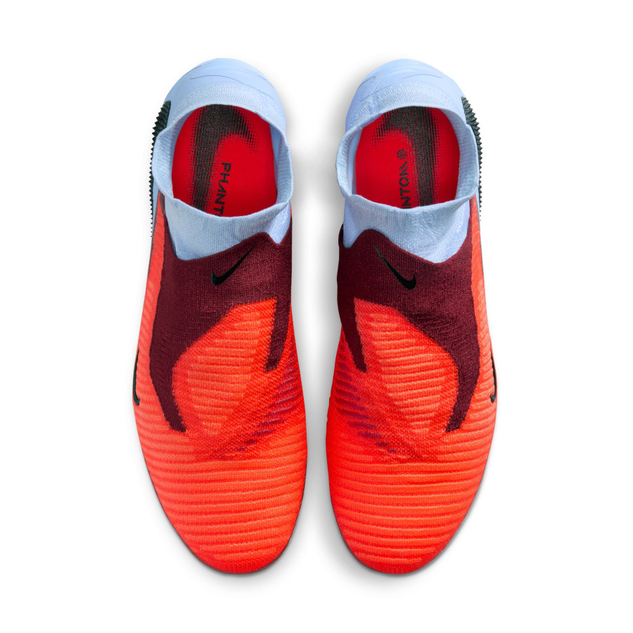 Nike Phantom 6 montante Elite AG-Pro gris rouge